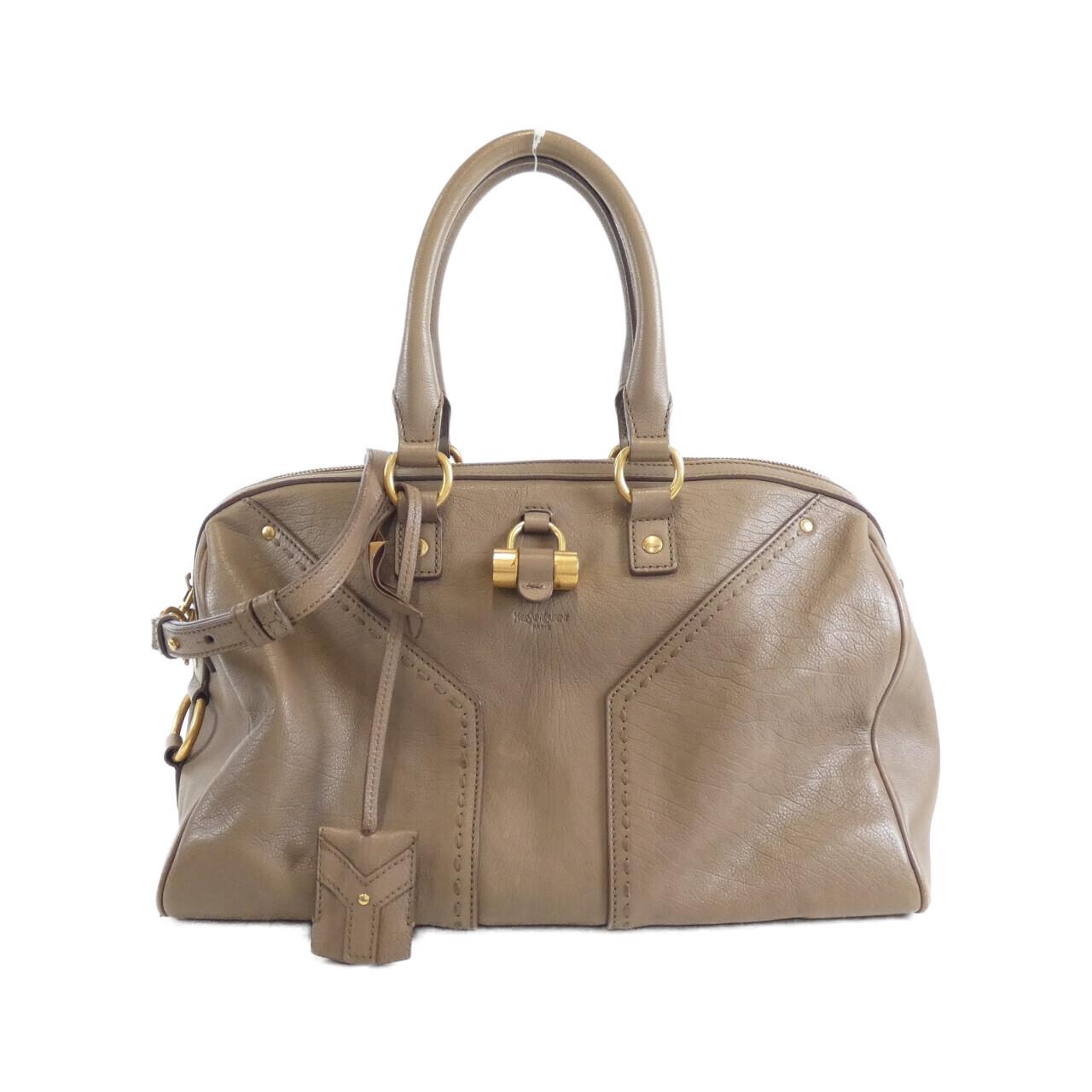 Yves Saint Laurent Weekly Muse Leather Boston Bag