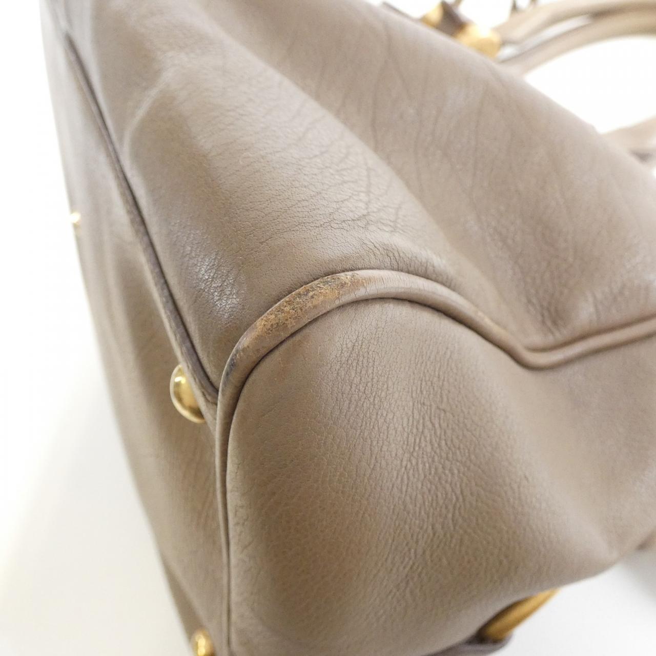 Yves Saint Laurent Weekly Muse Leather Boston Bag