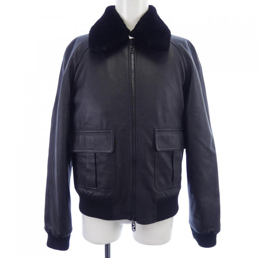 Fendi FPJ075 AL2Y Leather Jacket