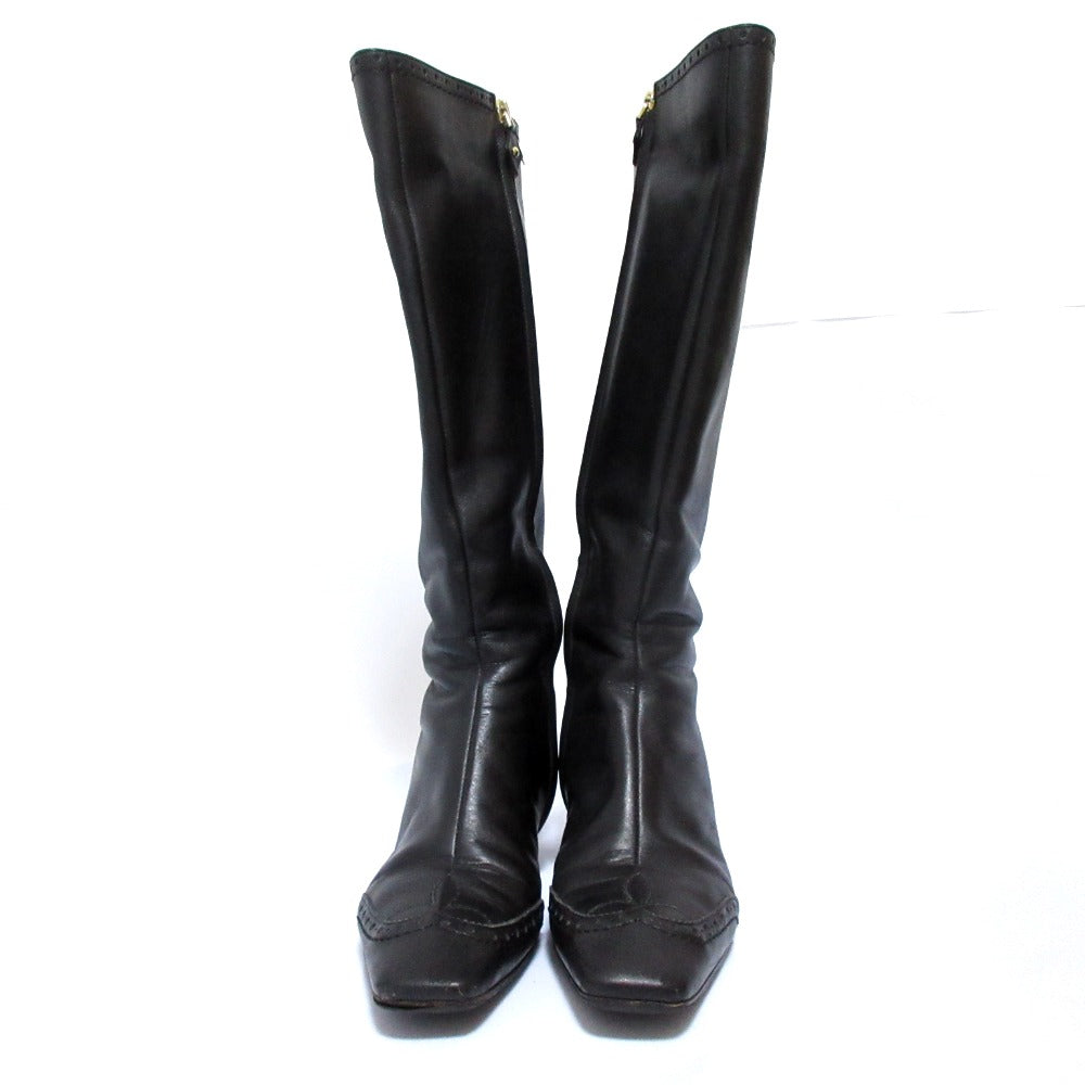 Louis Vuitton Leather Long Boots