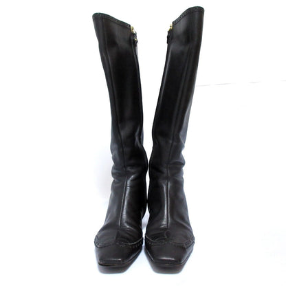 Louis Vuitton Leather Long Boots