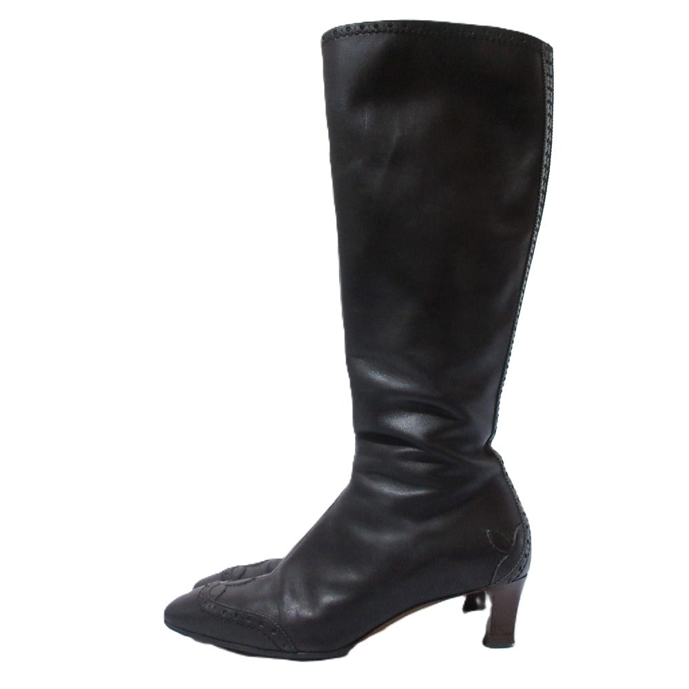 Louis Vuitton Leather Long Boots