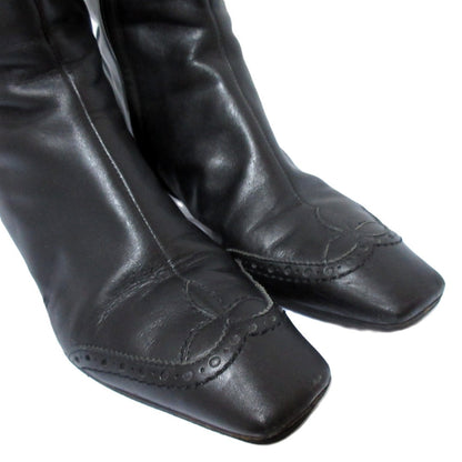 Louis Vuitton Leather Long Boots