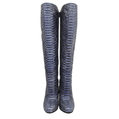 Gucci Python Leather Long Boots
