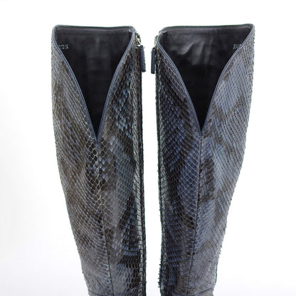 Gucci Python Leather Long Boots
