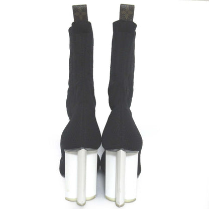 Louis Vuitton Silhouette Line Knit Ankle Boots