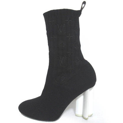Louis Vuitton Silhouette Line Knit Ankle Boots
