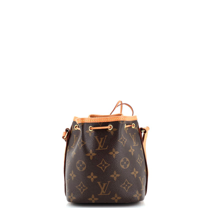 Louis Vuitton Noe Handbag Monogram Canvas Nano