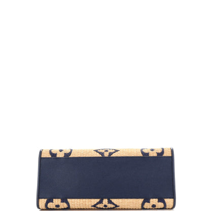 Louis Vuitton OnTheGo Tote Monogram Giant Raffia MM
