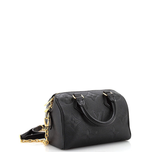 Louis Vuitton Speedy Bandouliere Bag Monogram Empreinte Giant 20