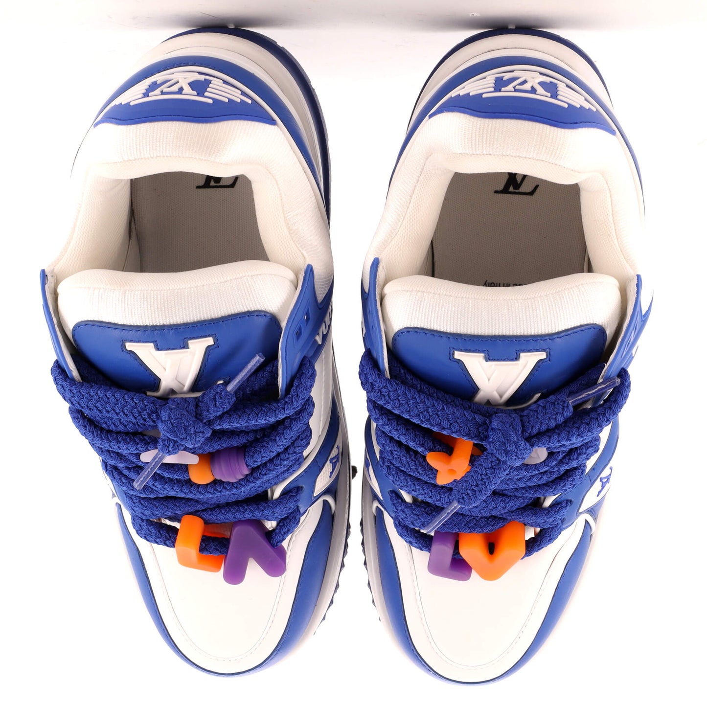 Louis Vuitton Men's Maxi Trainer Sneakers Leather and Fabric