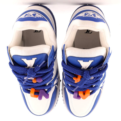 Louis Vuitton Men's Maxi Trainer Sneakers Leather and Fabric