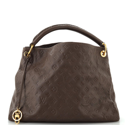 Louis Vuitton Artsy Handbag Monogram Empreinte Leather MM