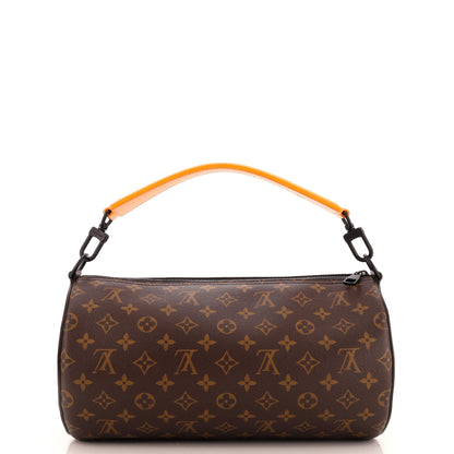 Louis Vuitton Soft Polochon Bag Macassar Monogram Canvas MM