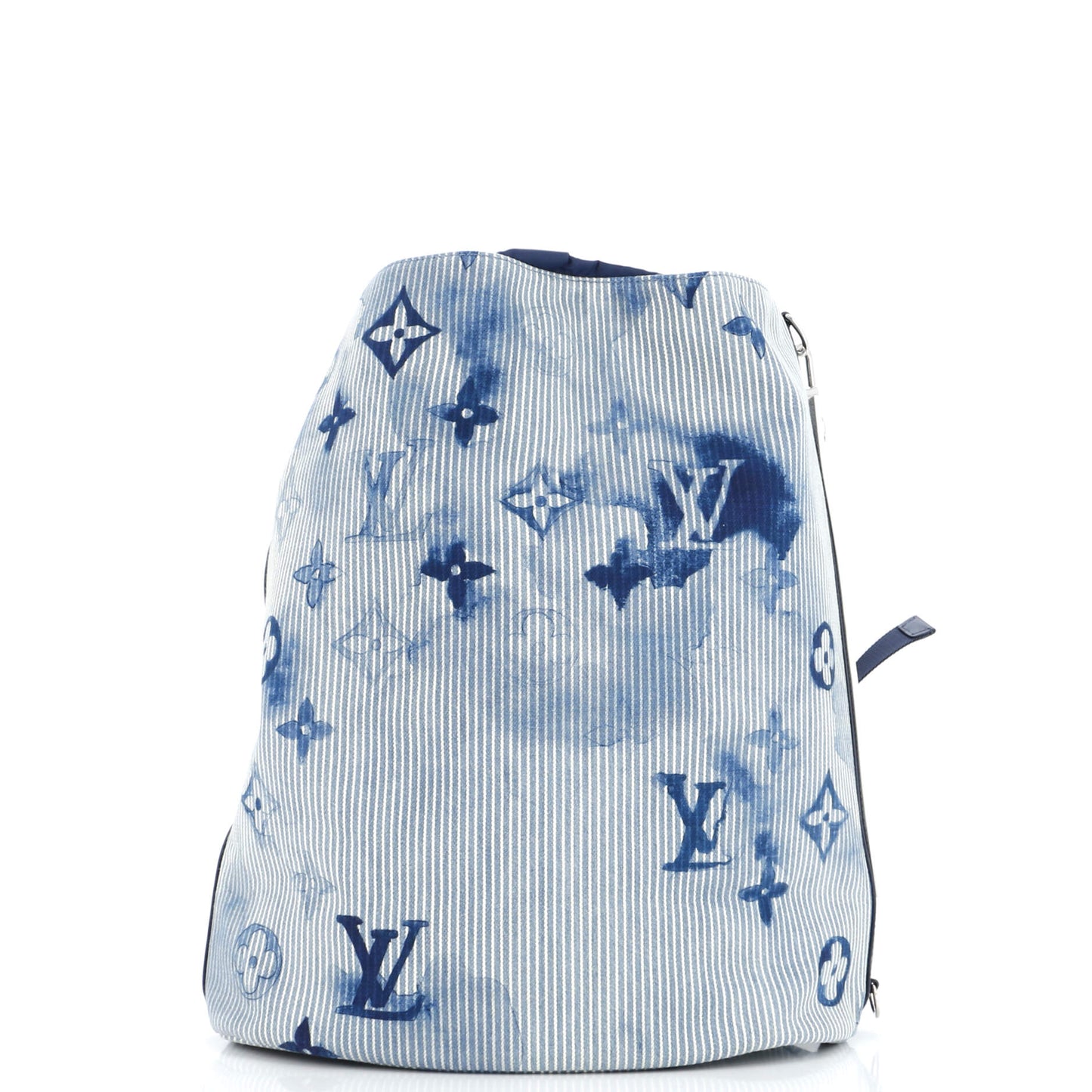 Louis Vuitton Sac Marin Bag Limited Edition Monogram Watercolor Stripes Denim