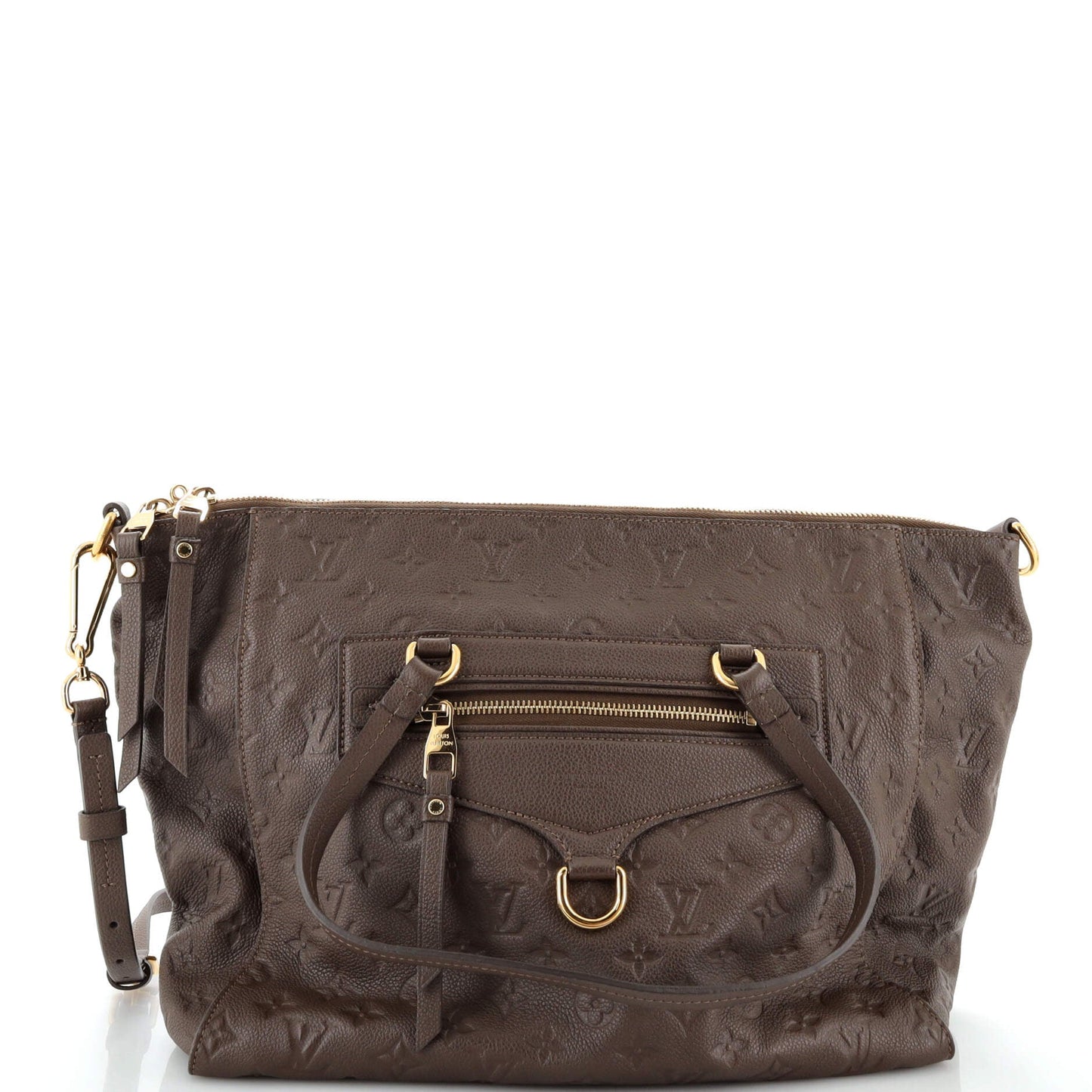 Louis Vuitton Lumineuse Handbag Monogram Empreinte Leather PM