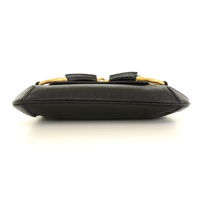 Gucci Textured Leather Horsebit Bag