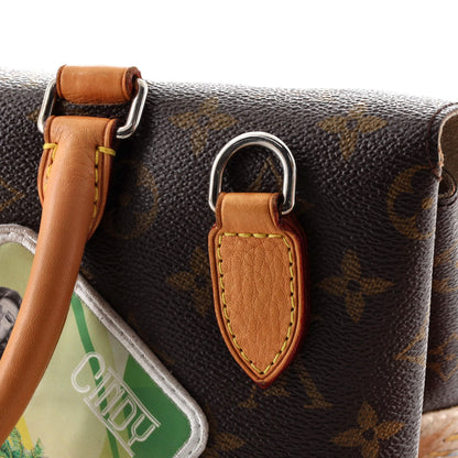 Louis Vuitton Cindy Sherman Camera Messenger Bag Patch Embellished Monogram Canvas