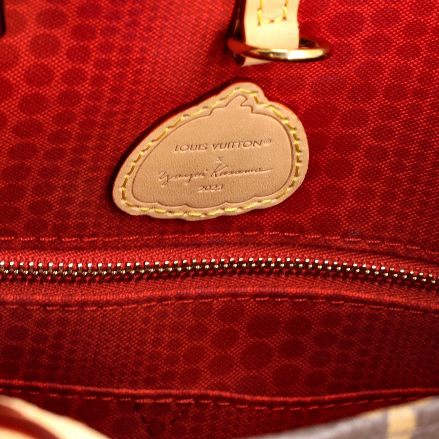 Louis Vuitton OnTheGo Tote Yayoi Kusama Painted Dots Monogram Canvas MM