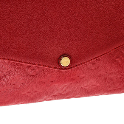 Louis Vuitton Twice Handbag Monogram Empreinte Leather