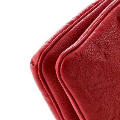 Louis Vuitton Twice Handbag Monogram Empreinte Leather