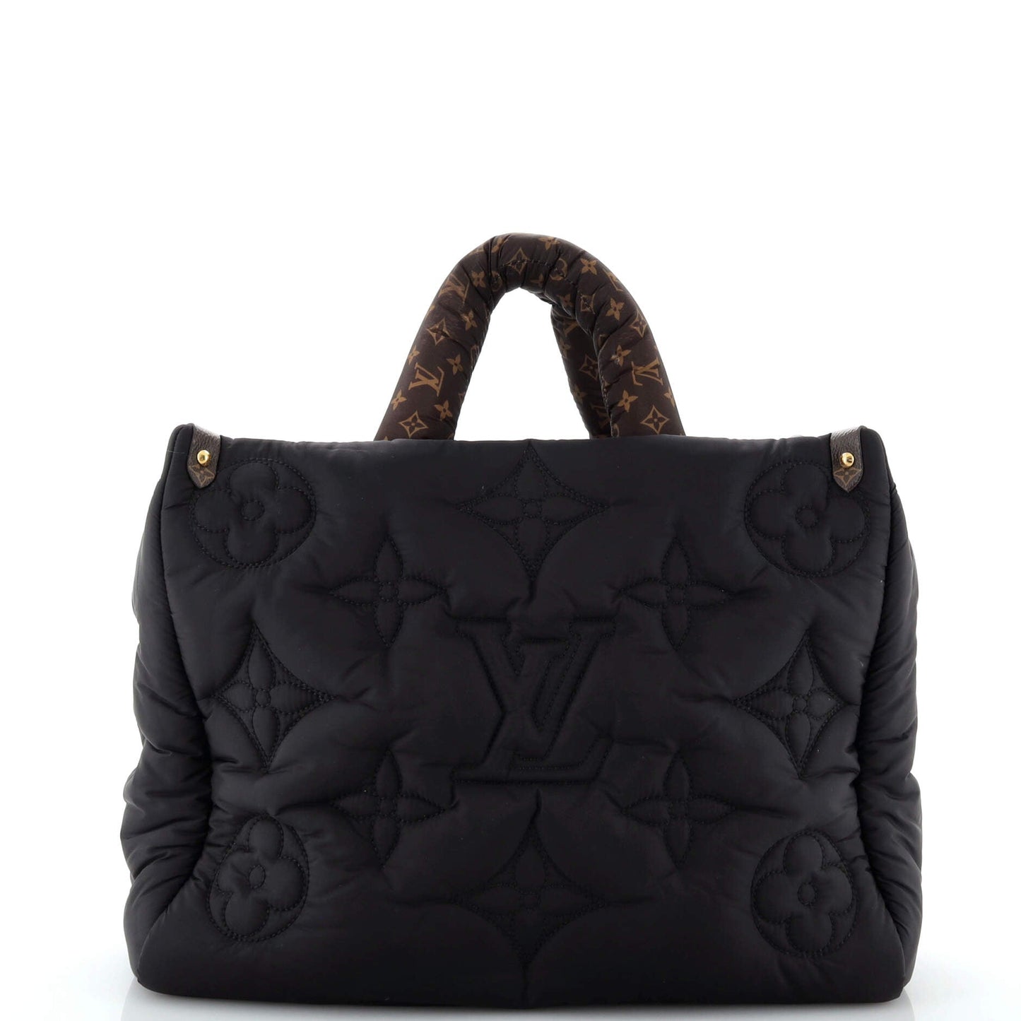 Louis Vuitton Pillow OnTheGo Tote Monogram Quilted Econyl Nylon MM