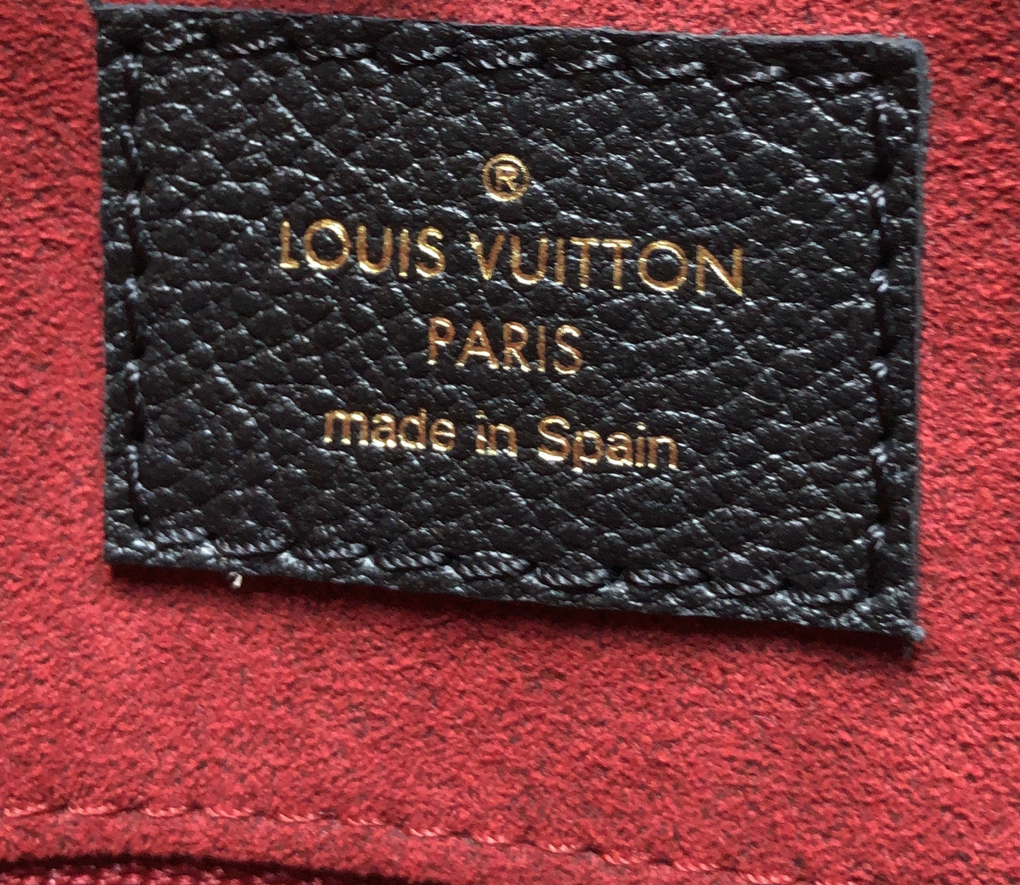 Louis Vuitton Grand Palais Handbag Monogram Empreinte Giant