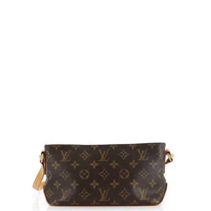 Louis Vuitton Trotteur Handbag Monogram Canvas