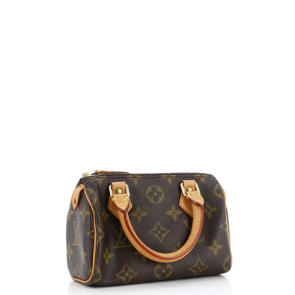 Louis Vuitton Speedy Mini HL Handbag Monogram Canvas