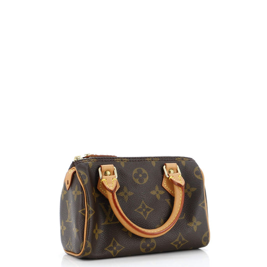 Louis Vuitton Speedy Mini HL Handbag Monogram Canvas