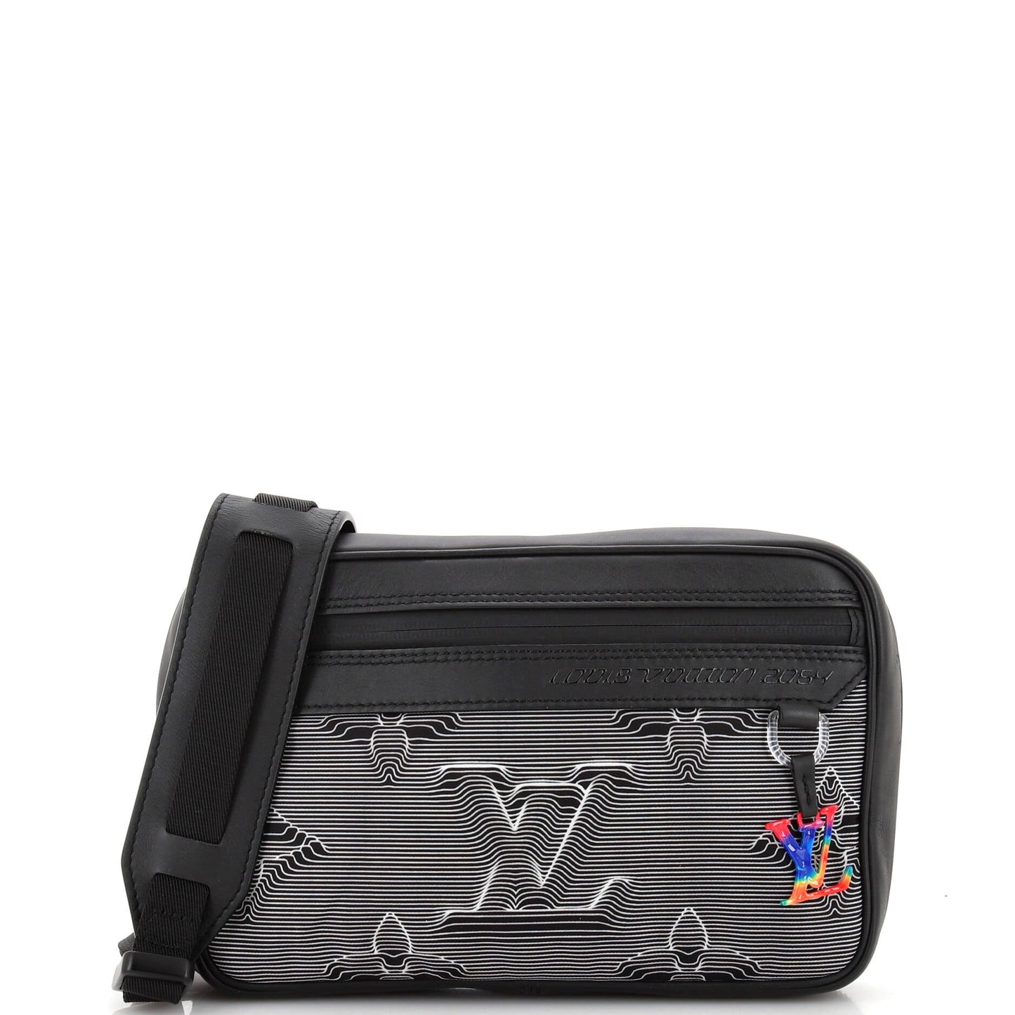 Louis Vuitton Expandable Messenger Bag Limited Edition 2054 Monogram Textile