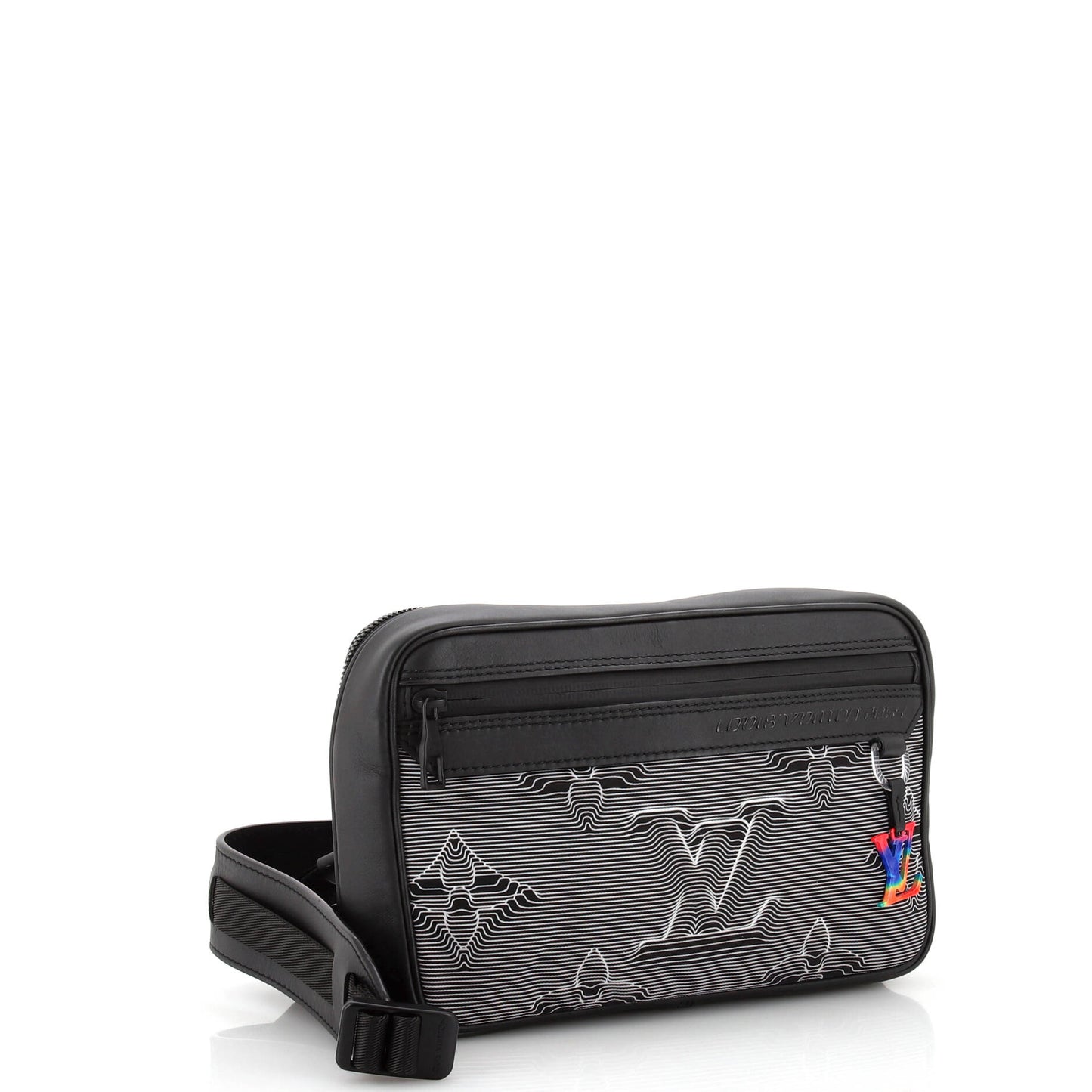 Louis Vuitton Expandable Messenger Bag Limited Edition 2054 Monogram Textile