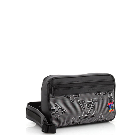 Louis Vuitton Expandable Messenger Bag Limited Edition 2054 Monogram Textile
