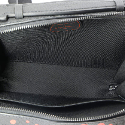 Louis Vuitton Handle Soft Trunk Bag Yayoi Kusama Infinity Dots Monogram Taurillon Leather