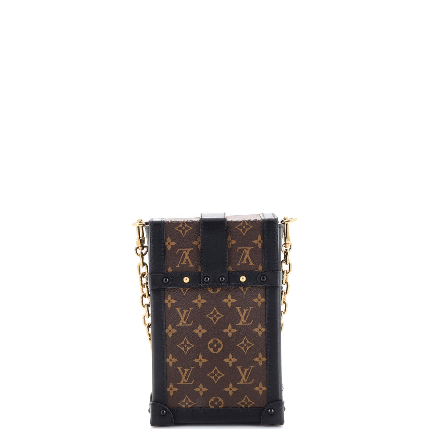 Louis Vuitton Vertical Trunk Pochette Monogram Canvas