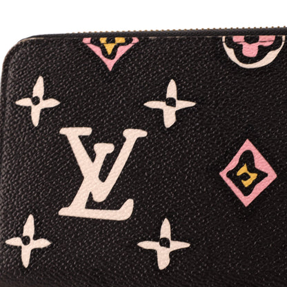 Louis Vuitton Zippy Wallet Wild at Heart Monogram Giant