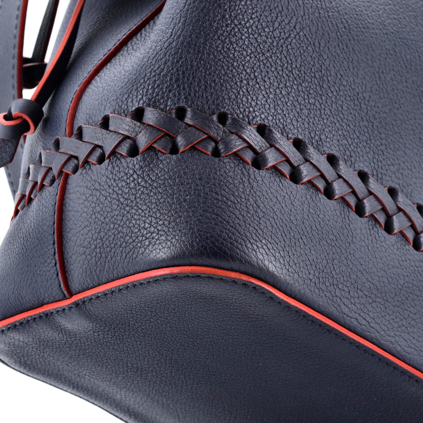 Louis Vuitton Lockme Bucket Bag Braided Leather