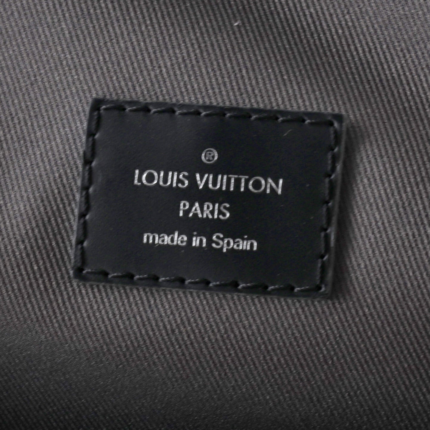 Louis Vuitton Avenue Sling Bag Limited Edition Interlinked Logo Damier Graphite