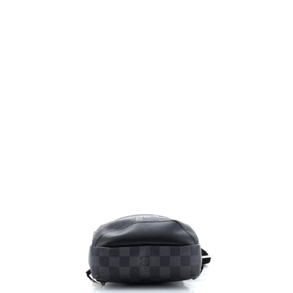 Louis Vuitton Avenue Sling Bag Limited Edition Interlinked Logo Damier Graphite