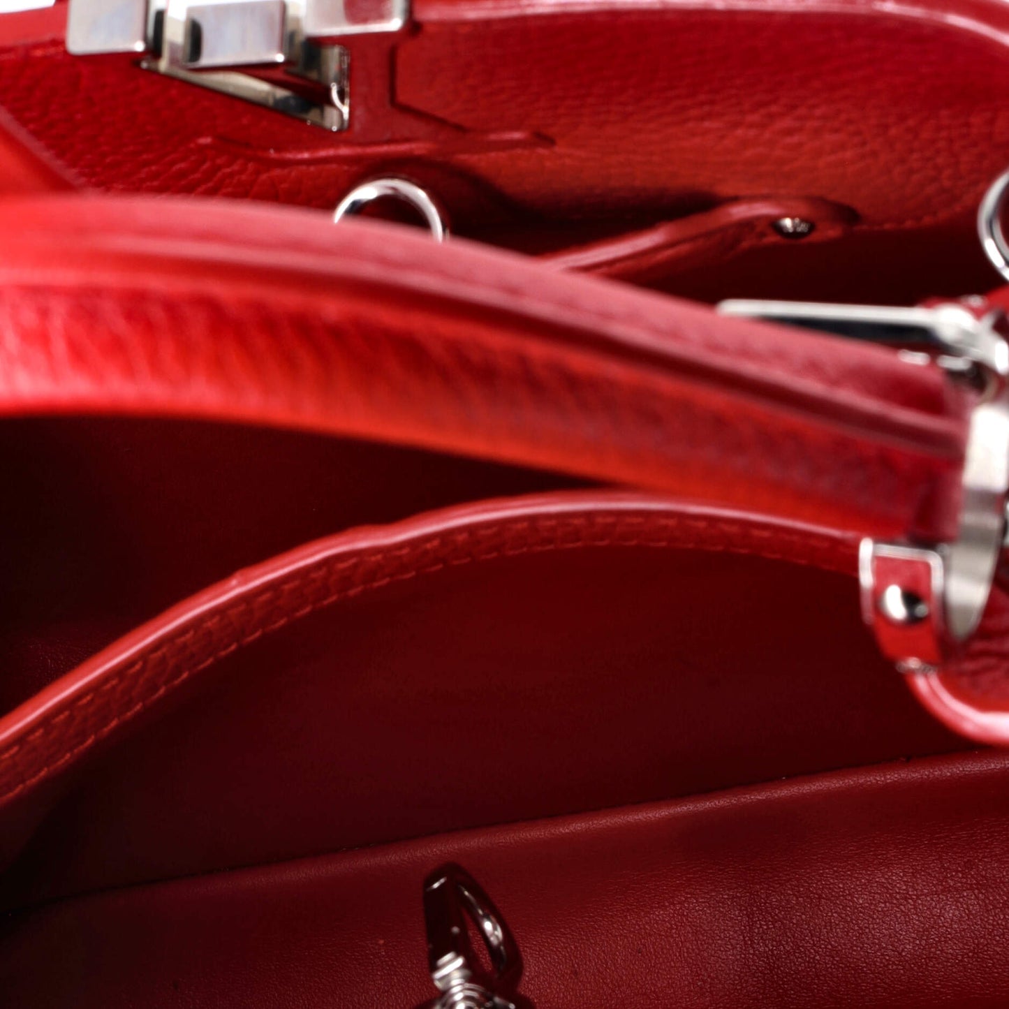 Louis Vuitton Capucines Bag Leather PM