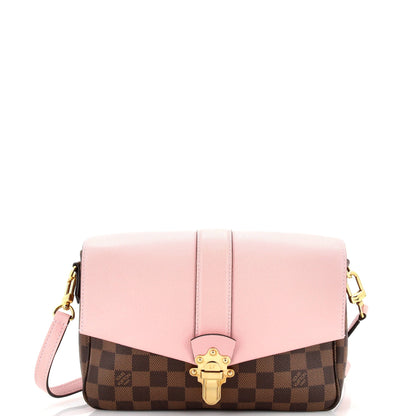 Louis Vuitton Clapton Handbag Damier and Leather PM