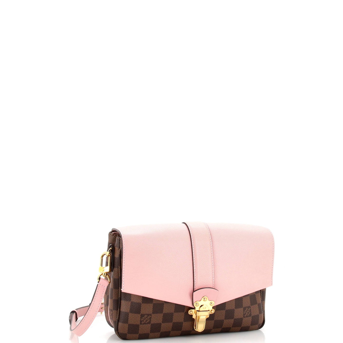 Louis Vuitton Clapton Handbag Damier and Leather PM