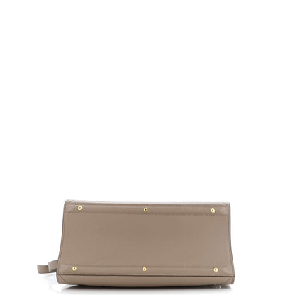 Louis Vuitton Steamer Handbag Leather MM