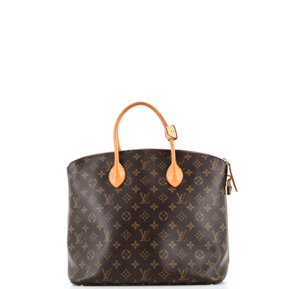Louis Vuitton Lockit NM Handbag Monogram Canvas MM