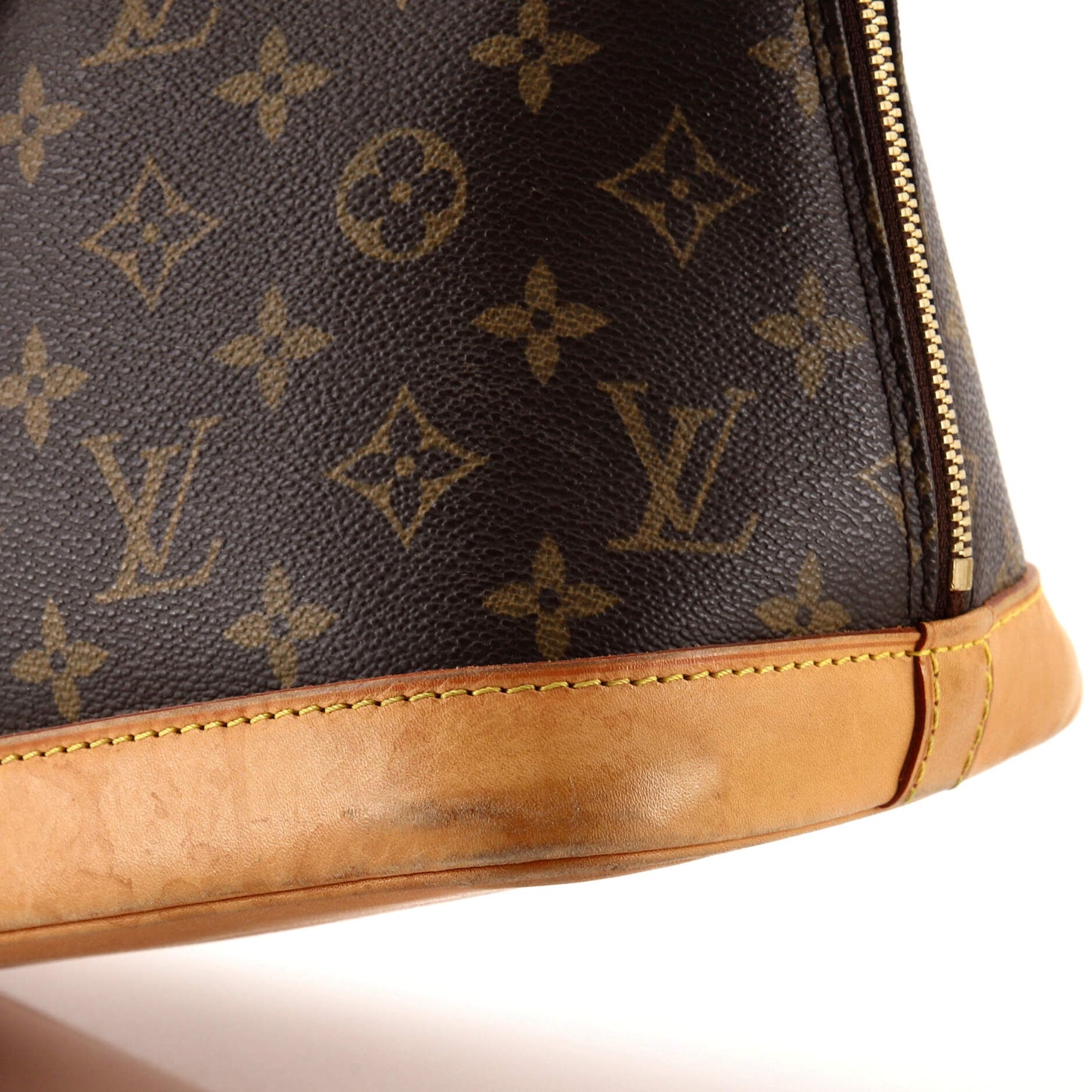 Louis Vuitton Vintage Alma Handbag Monogram Canvas PM