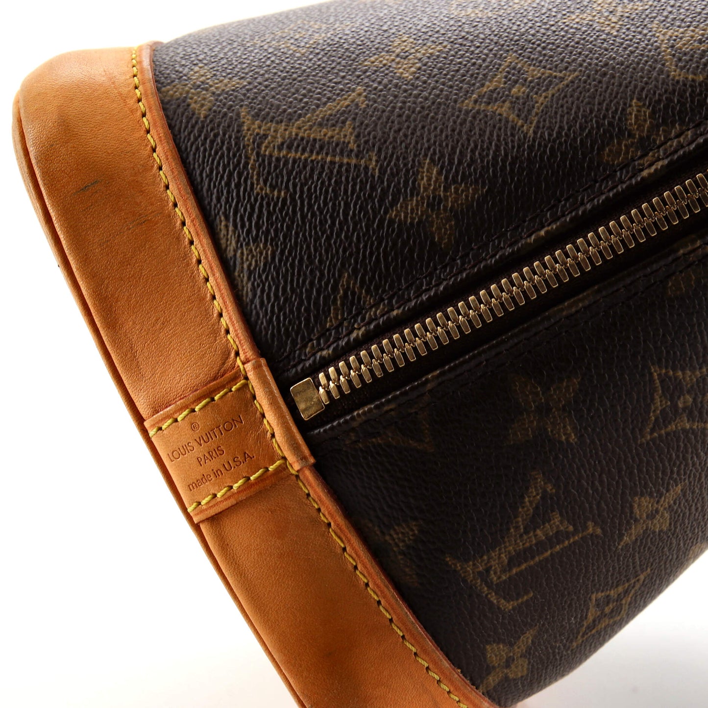 Louis Vuitton Vintage Alma Handbag Monogram Canvas PM
