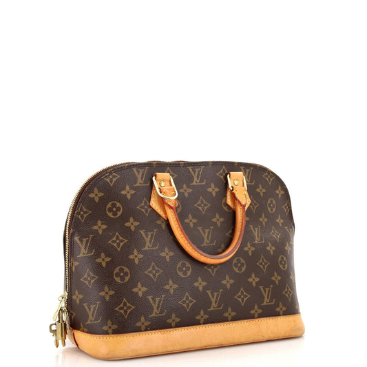 Louis Vuitton Vintage Alma Handbag Monogram Canvas PM