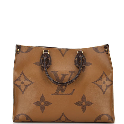 Louis Vuitton OnTheGo Tote Reverse Monogram Giant MM