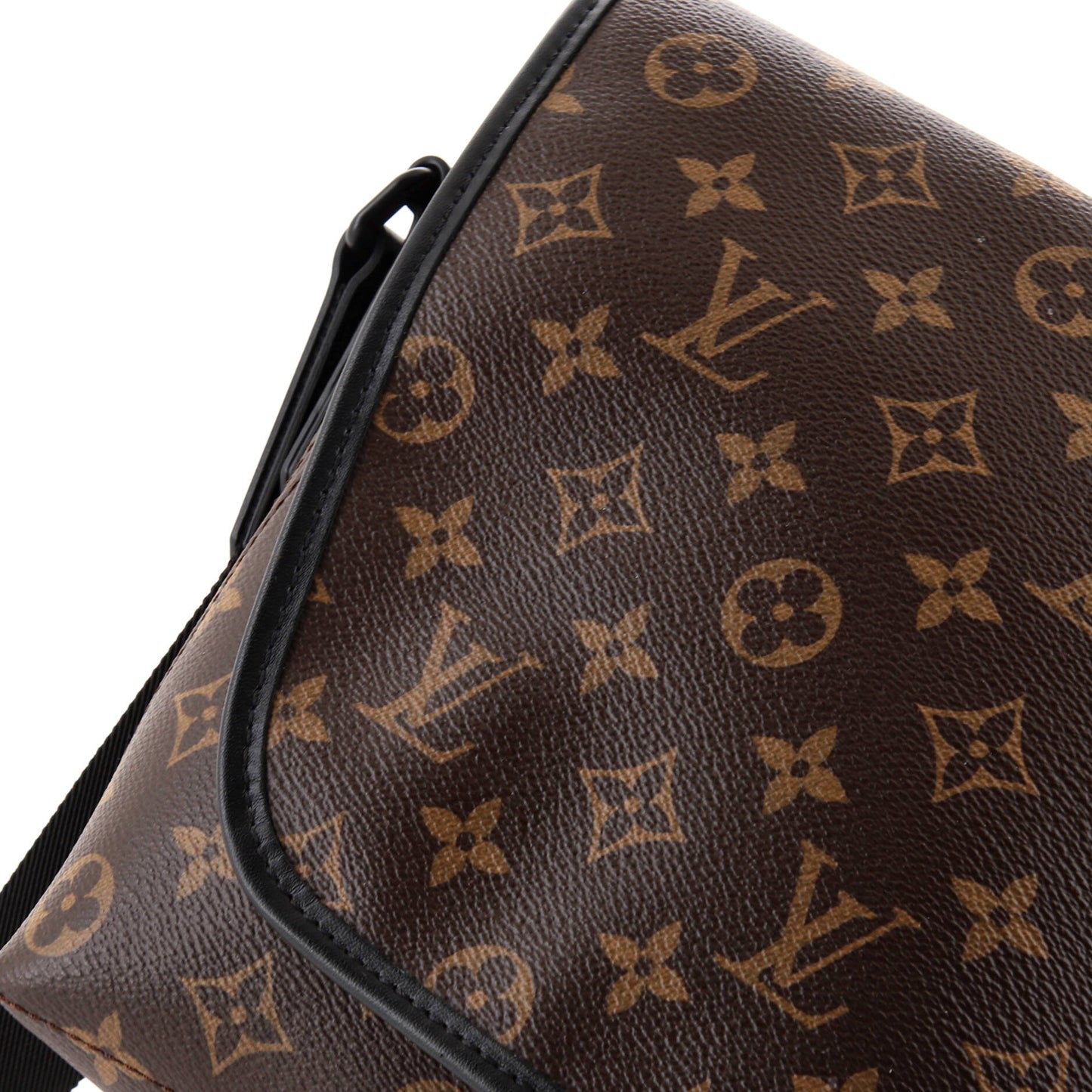 Louis Vuitton Magnetic Messenger Bag Macassar Monogram Canvas