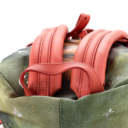 Louis Vuitton Palm Springs Backpack Limited Edition Jeff Koons Da Vinci Print Canvas PM
